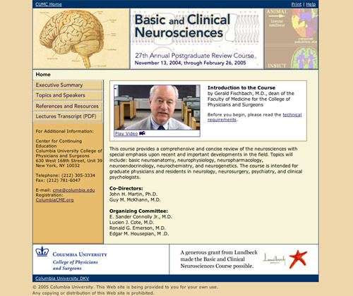 Basic Clinical Neuroscience Postgraduate Review Course