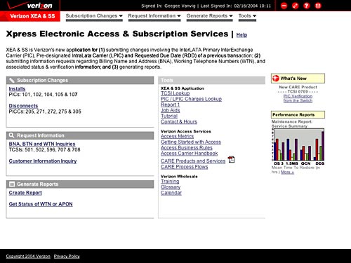 Xpress Electronic Access / Subscription Services
